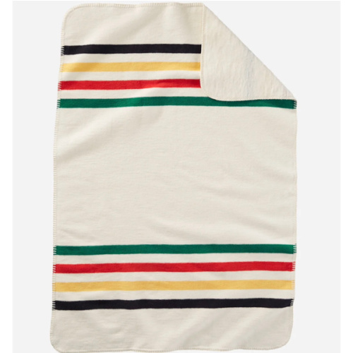GLACIER ORGANIC COTTON BABY BLANKET
