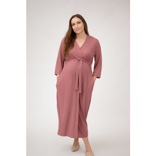 Laura Robes in Mauve