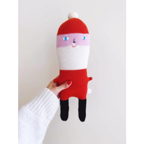 Santa Claus - Lambswool Plush Toy