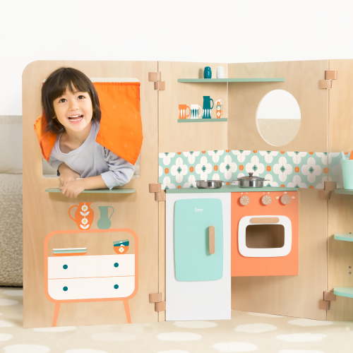 Classic Toy - 50593 My Little Home - Age Grade 3 Years and Up