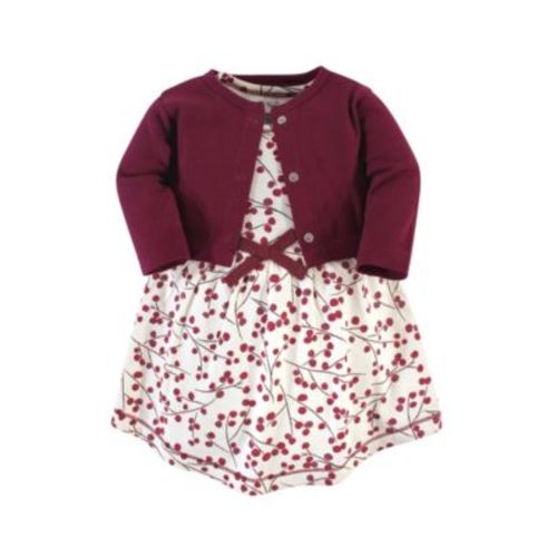 Natural Cotton Dress and Cardigan