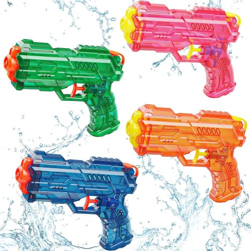 Water Gun Squirter for Kids Squirt Gun 4 Pack