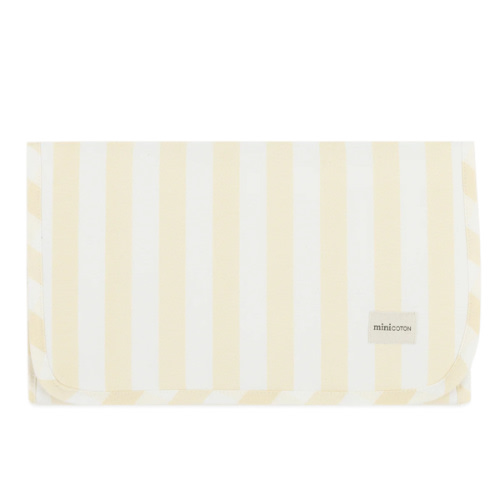 Changing Mat - Butter + White · Minicoton