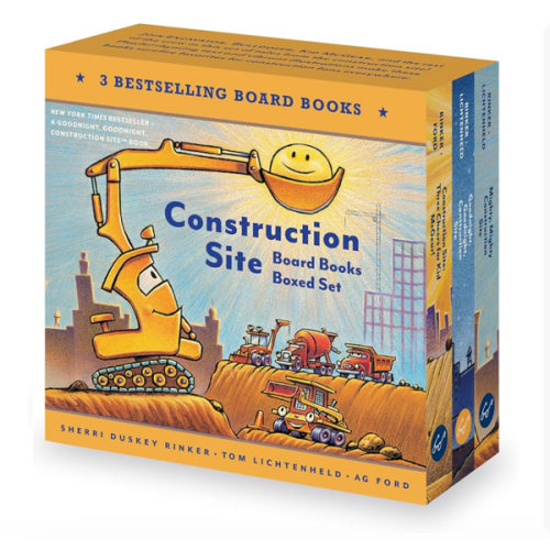 Construction Site Board Books Boxed Set (Goodnight Construction Site)