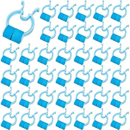Nose Stop Clips Nasal Nose Stopper Clips Plastic Foam for Emergency or Accident