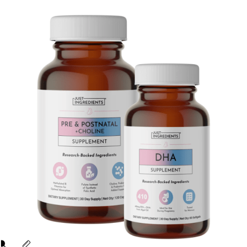 Prenatal & Postnatal + DHA – Just Ingredients