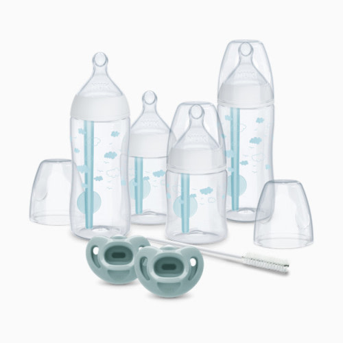 NUK Smooth Flow Pro Anti-Colic Baby Bottle & Pacifier Newborn Gift Set