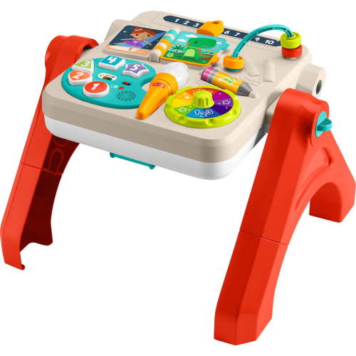 Fisher-Price 4-in-1 Activity Table & Easel, Baby & Toddler Electronic Learning Toy, Multilanguage Version - Walmart.ca