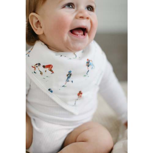 Bandana Bib Set - 2 Pack - Football