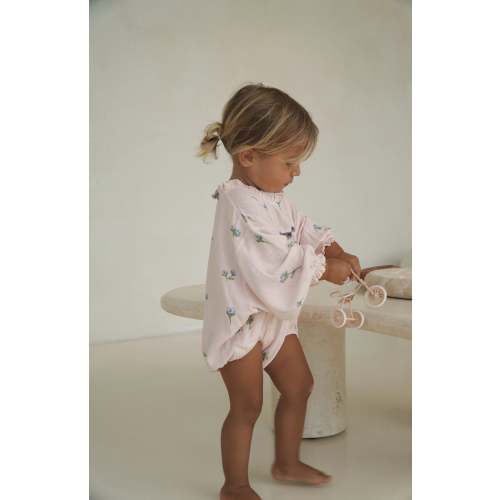 BELLE FLEUR ROMPER - BLUSH