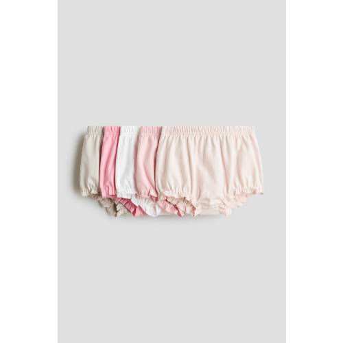 5-PACK COTTON JERSEY BLOOMERS
