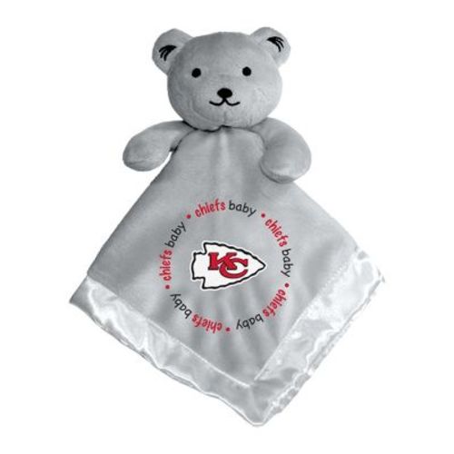 NFL Baby Security Blanket - Kansas City Chiefs Bear Snuggle Toy, Stuffed Animal, Officially Licensed