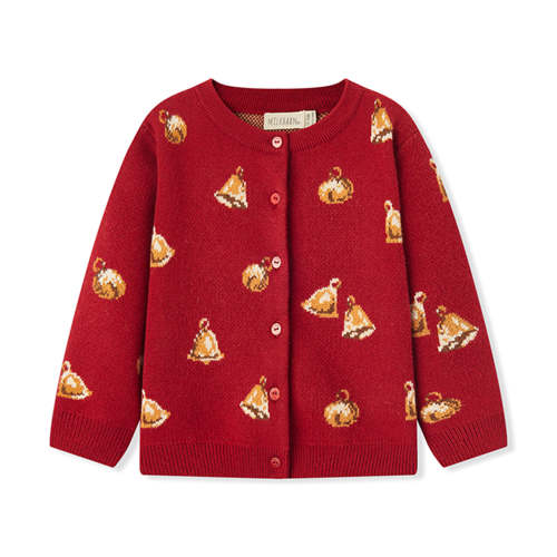 Maroon Bells Knit Cardigan | Milkbarn Kids, 18-24 Mths