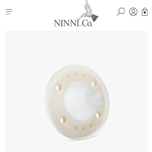 Ninni Pacifier Creme 1 Pack