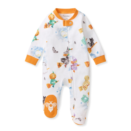 Happy Halloween Organic Cotton Footed Sleep & Play
