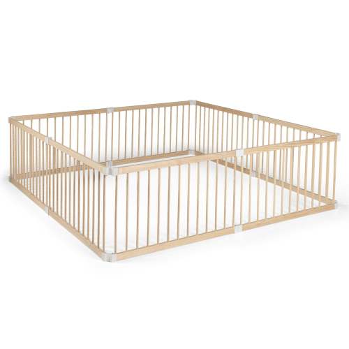 Wooden Baby Playpen - 8 Panel X-Large Rectangle - Kiddy Cots