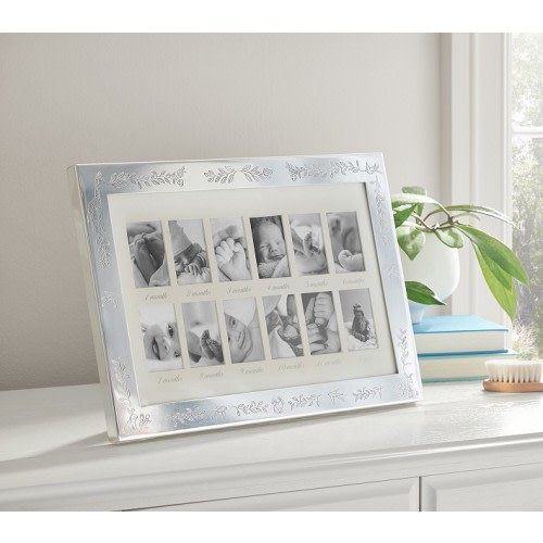 AERIN Silver First Year Metal Frame