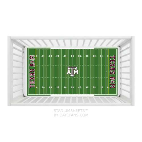 Texas A&M Aggies StadiumSheets™ Crib Sheets