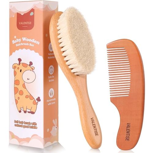 Baby Hair Bush and Comb Set