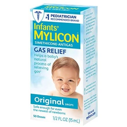 Mylicon Gas Relief Drops for Infants and Babies, Original Formula, 0.5 Fluid Ounce