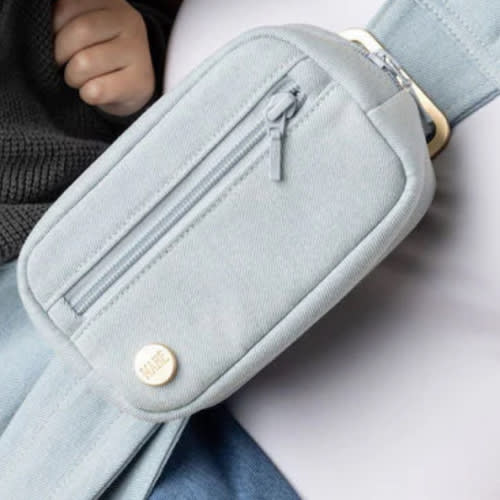 The Monarch Accessory Bag - Dream Wash Denim – Mabē