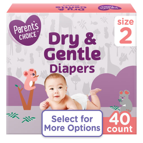 Parent's Choice Dry & Gentle Diapers (Select for More Options)