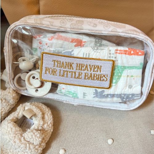 Thank Heaven - Medium Clear Bag