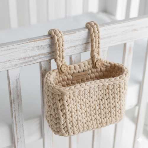 Handmade Neutral Baby Gift Gender Neutral Nursery Decor vintage inspired Holiday Gift for Newborn Organic Christmas Present in gift box