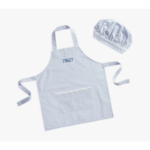Gingham Kid's Apron Set