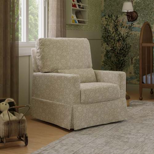 Namesake Morris & Co. x Namesake Crawford Pillowback Comfort Swivel Glider