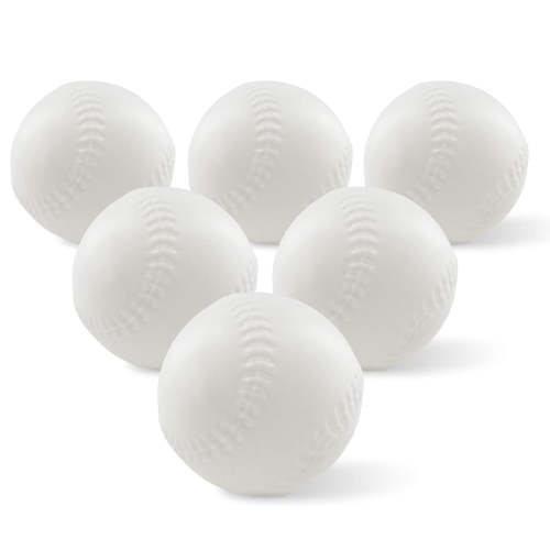 Toddler & Little Kids Replacement T Ball Baseball Balls - Oversized Tballs for Little Tikes TotSports T-Ball Set - 6 Set - Safe and Durable Design for Early Baseball Skills Development