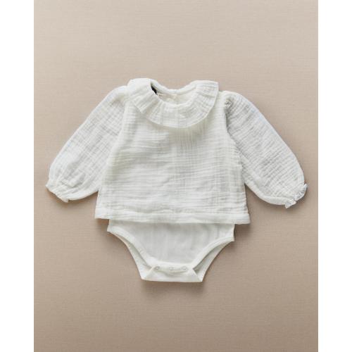 MUSLIN BABY BODYSUIT | Zara Home United States of America