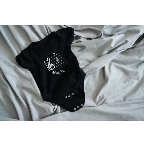 Band Geek Onesie, Musical Rest Onesie,  Nerdy Baby Onesie,  Music Staff Style Onesie