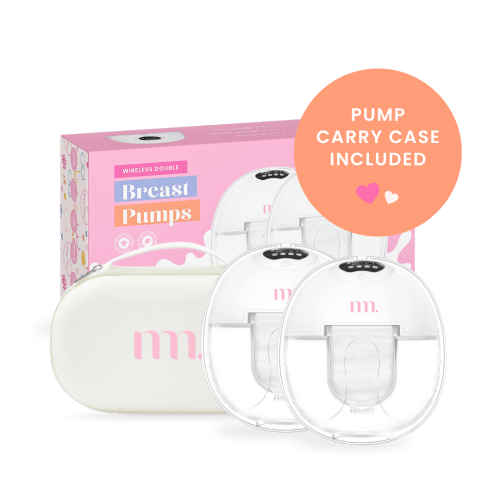 THE MIDWIFE MUMMA BREAST PUMP DOUBLE HANDSFREE WITH CASE