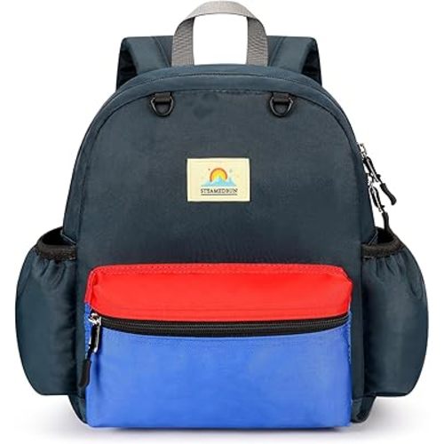 STEAMEDBUN Toddler Backpack for Boys 2-4: Preschool Kindergarten Backpacks - 12 inch Daycare Backpack