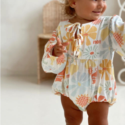 LAGUNA FRONT TIE ROMPER
