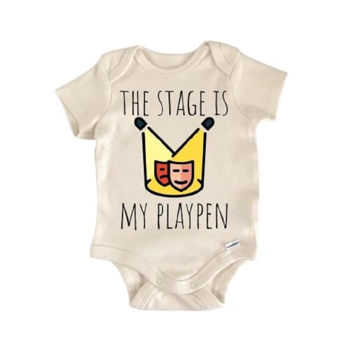 Musical Broadway Drama Baby Onesie® Newborn Cotton Bodysuit Baby Shower Gift