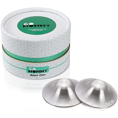 The Original Silver Nursing Cups, Nipple Shields for Nursing Newborn, Nipple Protector for Breastfeeding, Nipple Covers Breastfeeding, No Need Nipple Cream, Newborn Essentials Must Haves