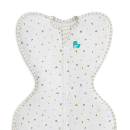 Swaddle Up™ 0.2 TOG Organic Cotton White Starlight, Medium
