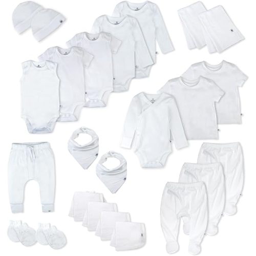 HonestBaby Baby 100% Organic Cotton Gift Sets, Multipack