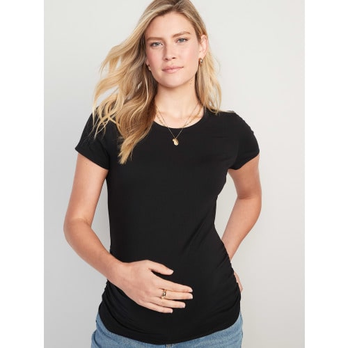 Maternity Crew-Neck T-Shirt