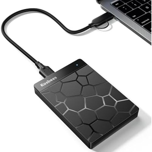 1 TB External Hard Drives,Portable Hard Drive for Windows,Ultra Slim External HDD Store Compatible with PC, MAC,Laptop,PS4, Xbox one, Xbox 360;Plug and Play Ready