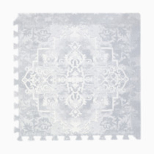 Toddlekind Haven Foam Play Mat | Parisa Collection - Pearl Blue, 4X6