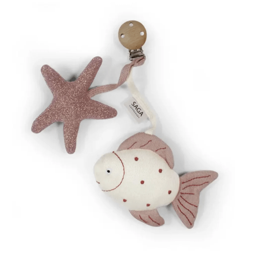 Organic Cotton Ocean Stroller Toy
