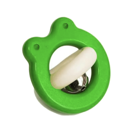 Bajo Frog Bell Rattle | Acorn Toy Shop