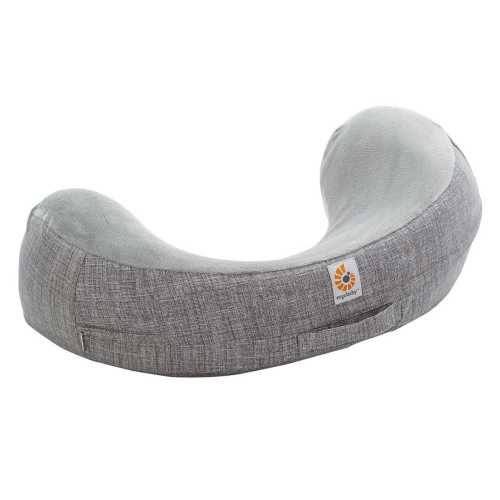 Ergobaby Natural Curve Nursing Pillow - Heathered Grey
