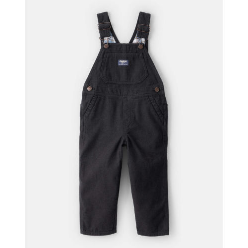 Toddler Boy Herringbone Overalls - Black - OshKosh B'gosh | Carter's