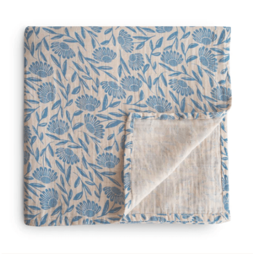 Mushie Organic Cotton Muslin Swaddle Blanket – Babyletto