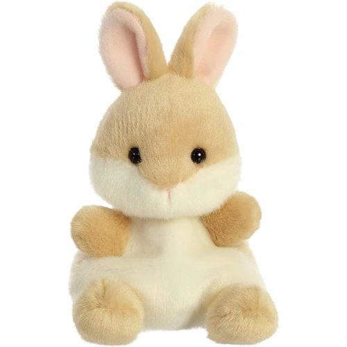 Aurora® Adorable Palm Pals™ Ella Bunny™ Stuffed Animal - Fun Collectible Plush for Kids and Adult Collectors - Perfect for Decorating Rooms and Birthday Gifts - Brown 4.5 Inches