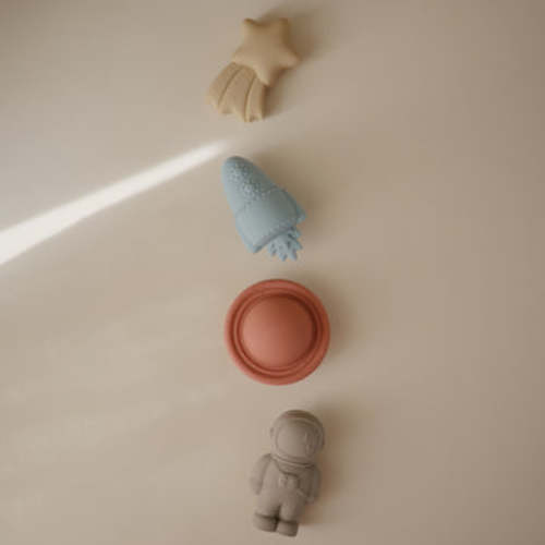 Space Mold Free Bath Play Set – Mushie